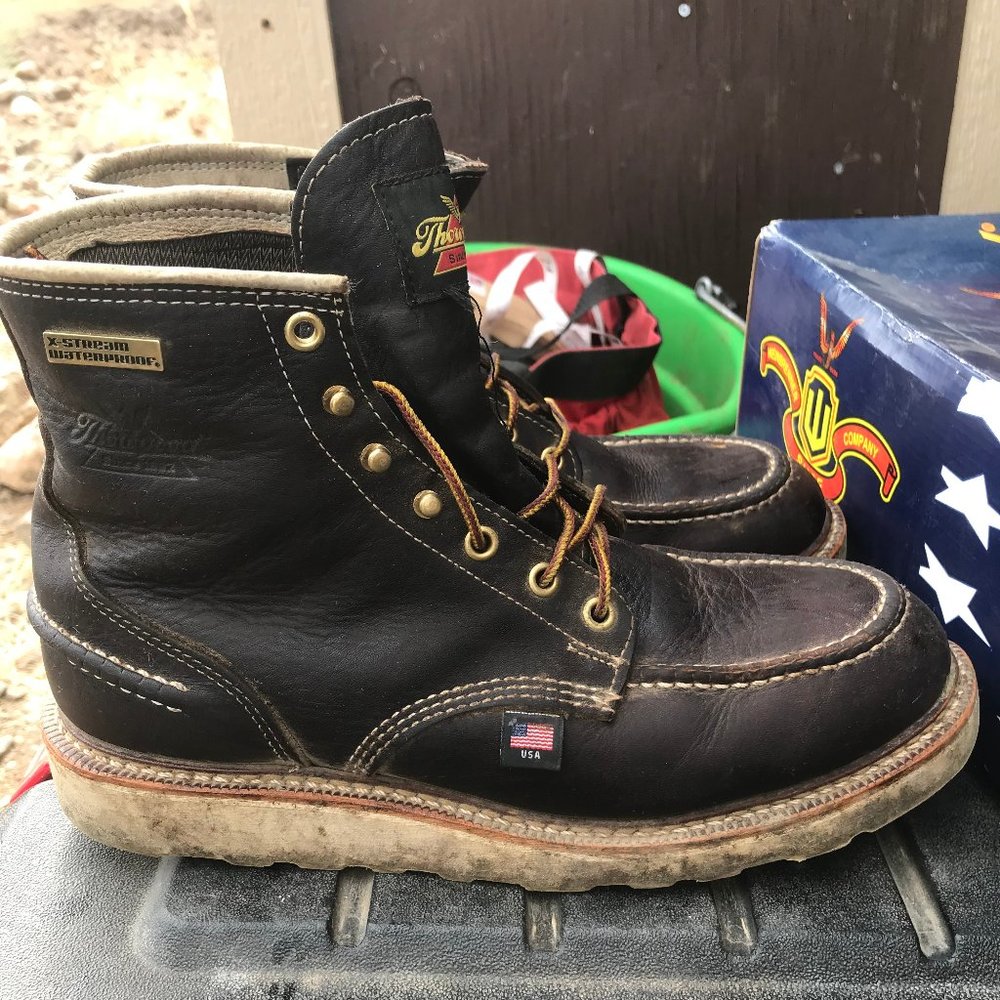 Mens work boots Thorogood Moc Toe